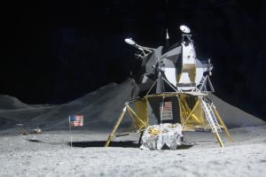 歴史上初めて人類を月面に到達させたアポロ１１